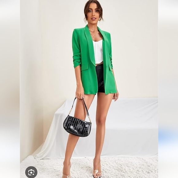 fair haven Jackets & Blazers - Emerald Green Suit Jacket.The Pictuer On The Model Is Difrent Then For Sale